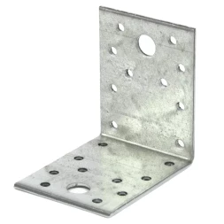 Крепежный уголок 2,5мм КU 70x70x55 мм Россия Сибртех 464033