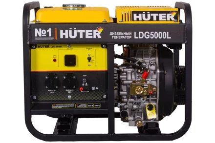 Электрогенератор дизельный LDG 5000L Huter 64/2/11 купить в Урае