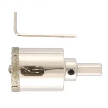 Сверло алмазное по керамограниту 45 х 67 мм 3-гранный хвостовик MATRIX 726453 купить в Урае