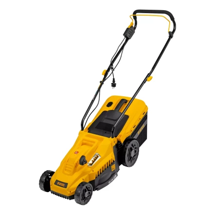 Газонокосилка электрическая GM-1300, 1300 Вт, шир. 32 см, 5 уров., травосб. 35 л Denzel 96627 купить в Урае