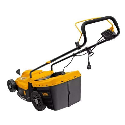 Газонокосилка электрическая GM-1300, 1300 Вт, шир. 32 см, 5 уров., травосб. 35 л Denzel 96627 купить в Урае