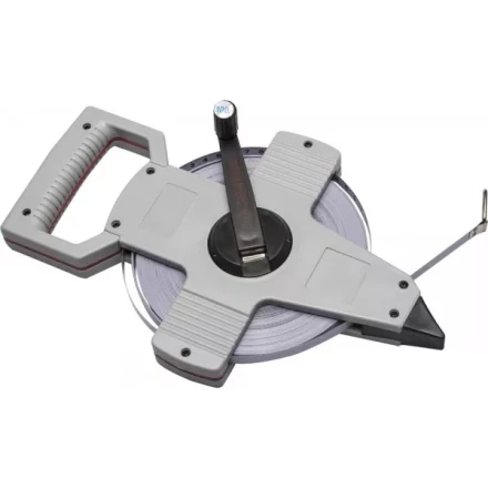 Мерная лента ЗУБР &quot;МАСТЕР&quot; геодезийная, стальное полотно с защитным покрытием, 100мх10мм 34181-100 купить в Урае