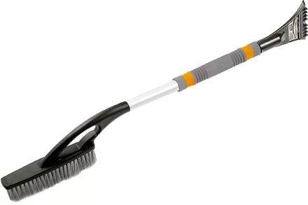 Щетка-сметка для снега со скребком автомобильная 850 мм / STELS 55298 купить в Урае