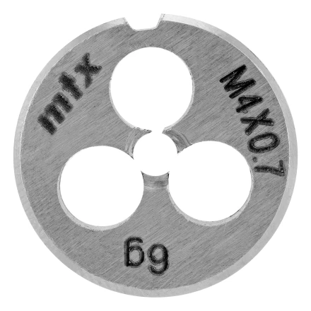 Плашка М4 х 0.7 мм, Р6М5 Matrix 770719 купить в Урае