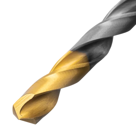 Набор сверл по металлу Denzel 723001, 1-10 мм, Р6М5-TiN, Golden Tip, 10 шт купить в Урае