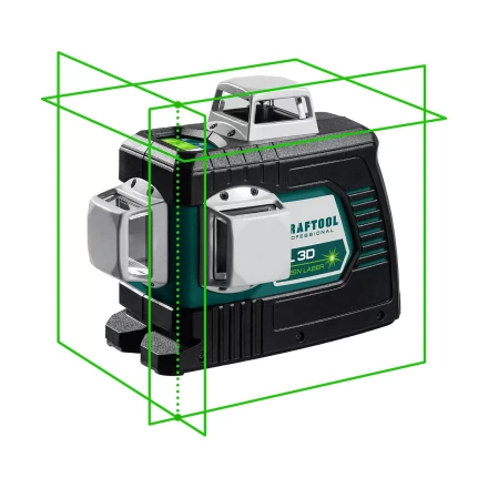 Нивелир лазерный  LLG3D зеленый 34641 купить в Урае