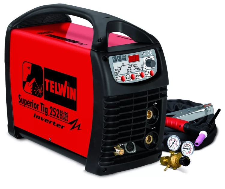 Сварочный аппарат Telwin SUPERIOR TIG 252 AC/DC HF/LIFT VRD TIG ACC купить в Урае