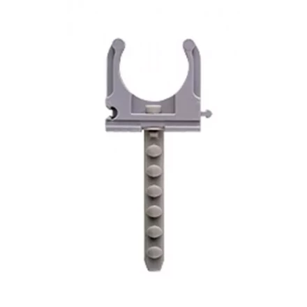 Скоба-держатель ЗУБР &quot;МАСТЕР&quot; для металлопластиковых труб, в комплекте с дюбелем, 25 мм, 5 шт 4-44956-25 купить в Урае