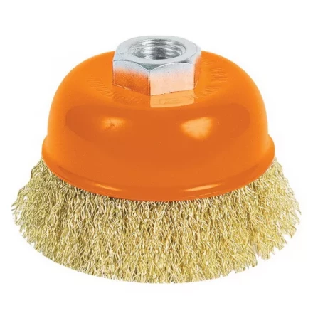 Щетка чашечная для шлифмашин 75мм M14 BS Кратон 1 11 02 004 купить в Урае