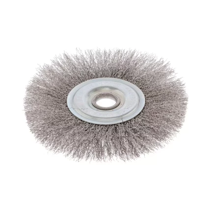 Щетка для УШМ 175 мм посадка 22,2 мм плоская витая проволока Сибртех 746667 купить в Урае