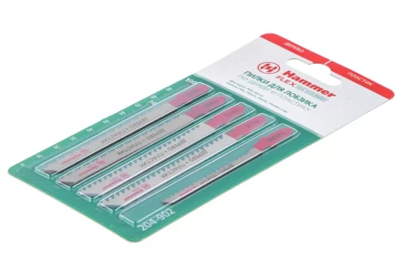 Пилки для лобзика HAMMER JG WD-PL набор No2 (5шт.) купить в Урае