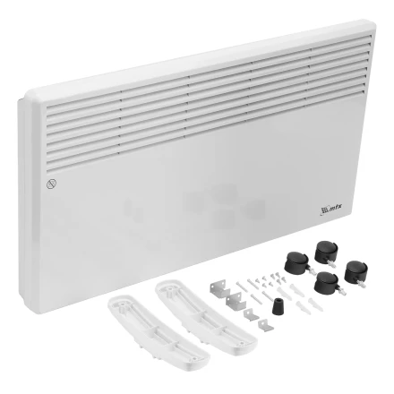 Конвектор электрический CH-2000, 2000 Вт, X-образный нагреватель, термостат, колеса // MTX 98107 купить в Урае