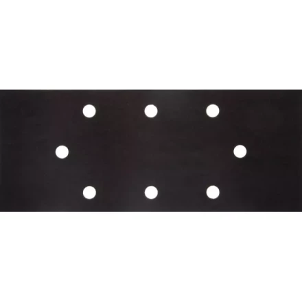 Лист шлиф. универсал. URAGAN &quot;Оптимален для твердых пород дерева&quot; 8 отверстий по линии, для ПШМ, P320, 93х230мм, 50шт 907-22102-320-50 купить в Урае