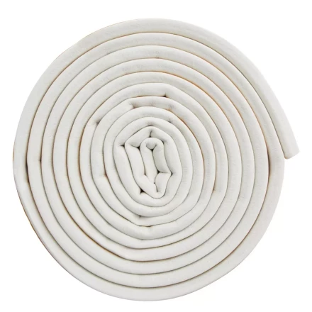 Уплотнитель резиновый, 12 м, профиль &quot;D&quot;, белый Сибртех 88909 купить в Урае