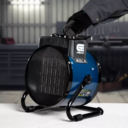 Тепловая пушка, керамический нагреватель K3, 3 режима, 230В, 1500/3000 Вт// Сибртех 96404 купить в Урае