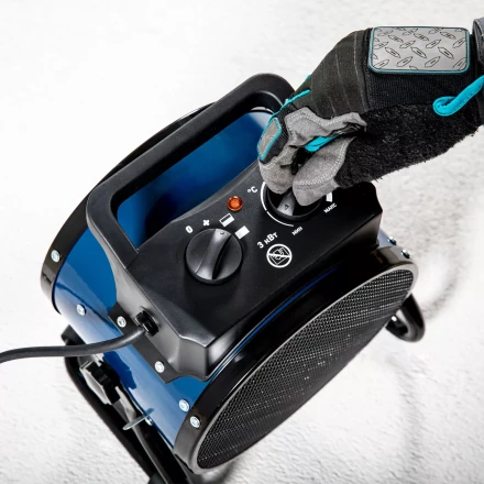 Тепловая пушка, керамический нагреватель K3, 3 режима, 230В, 1500/3000 Вт// Сибртех 96404 купить в Урае