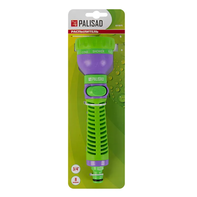 Распылитель Palisad 651875, 8 режимов купить в Урае