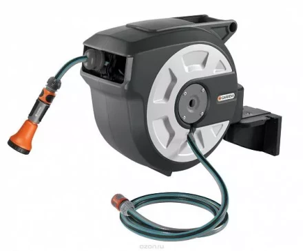Катушка со шлангом настенная автоматическая &quot;Домашнее садоводство&quot;, 15 м GARDENA купить в Урае