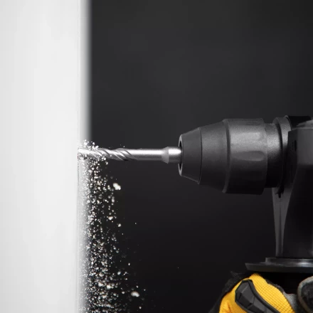 Бур по бетону Denzel, 8 x 110 мм, двойная спираль, три пылеотводящие кромки, 705010 купить в Урае