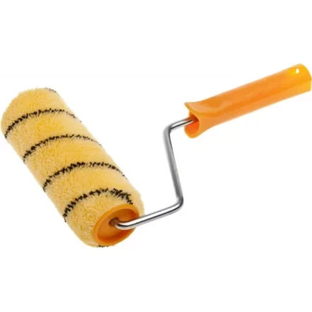 Валик DUALON ПОЛИАКРИЛ малярный в сборе, ворс 12мм, бюгель 8мм, 48x180мм, STAYER Profi 03182-18_z01 купить в Урае