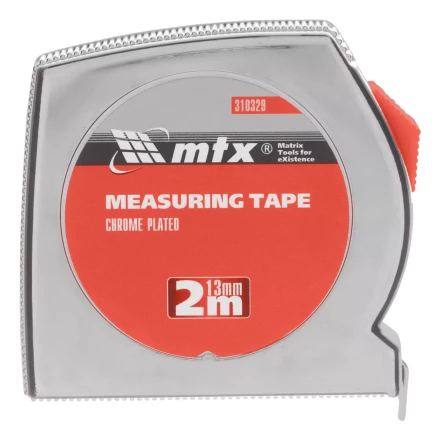 Рулетка Matrix Chrom, 2 м x 13 мм, хромированный корпус, 310329 купить в Урае