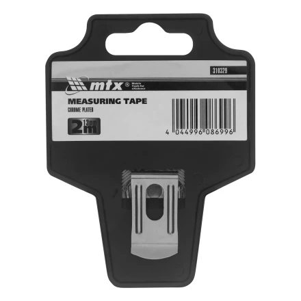 Рулетка Matrix Chrom, 2 м x 13 мм, хромированный корпус, 310329 купить в Урае