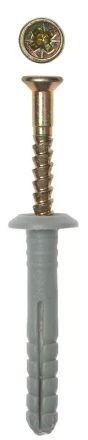 Дюбель-гвоздь ЗУБР полипропиленовый, грибовидный бортик, 6 x 80 мм, 5 шт 4-301356-06-080 купить в Урае