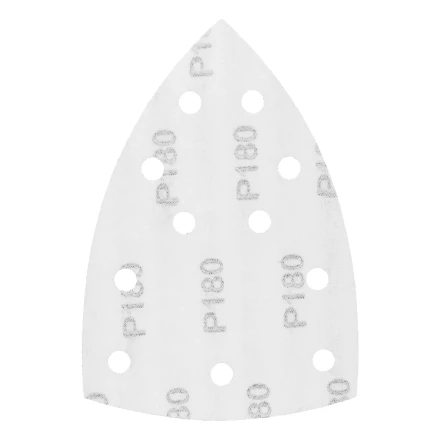 Треугольник абразивный на ворc. подложке под &quot;липучку&quot;, перф., P 180, 150х150х100 мм, 5 шт. Denzel 738647 купить в Урае