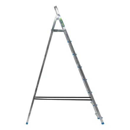 Стремянка, 8 ступеней Сибртех 97840, стальная, оцинкованная купить в Урае