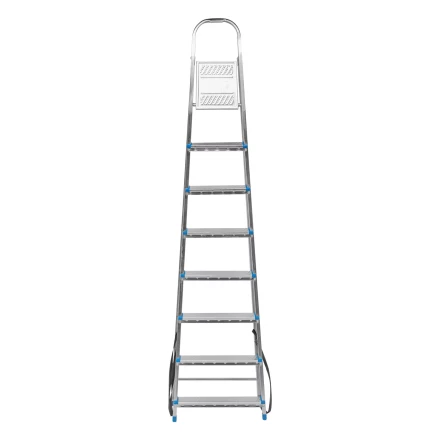 Стремянка, 8 ступеней Сибртех 97840, стальная, оцинкованная купить в Урае