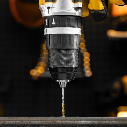 Набор сверл по металлу Denzel 723002, 1,5-6,5мм, Р6М5-TiN, Golden Tip, 13 шт купить в Урае