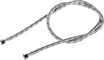 Подводка гибкая ЗУБР для воды, оплетка из нержавеющей стали, г/г 1/2&quot; - 1,5м 51005-G/G-150 купить в Урае