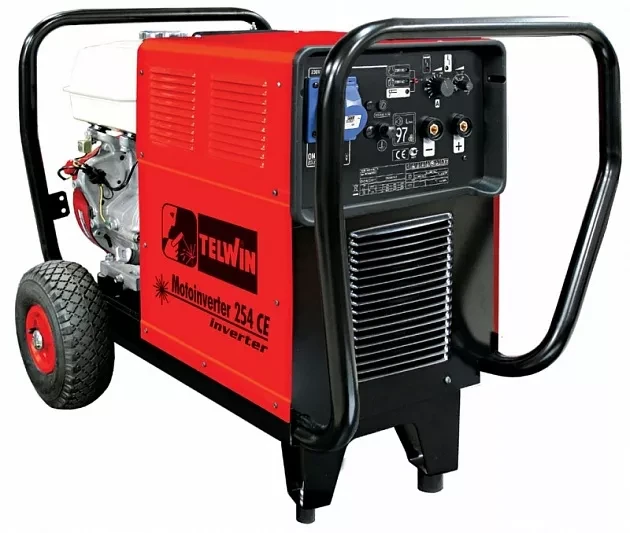 Инверторный сварочный бензогенератор Telwin MOTOINVERTER 254 CE двигатель HONDA Telwin купить в Урае