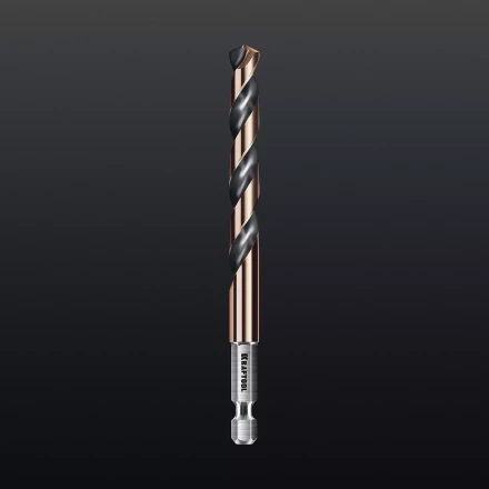 Набор сверл по металлу, хвостовик НЕХ-1/4, сталь М35-Со5% 29652-H10 купить в Урае