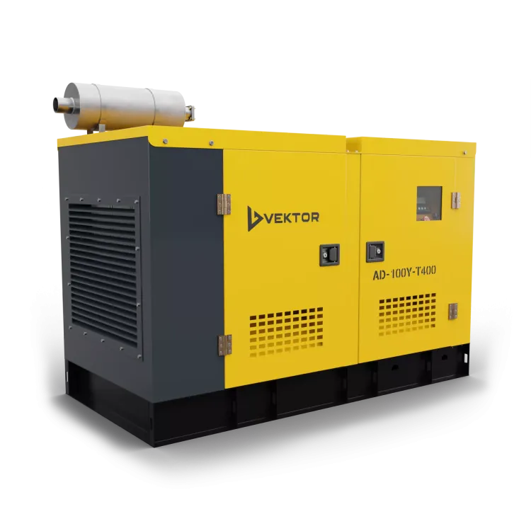 Дизельный генератор Vektor AD-100Y-T400 в шумозащитном кожухе купить в Урае