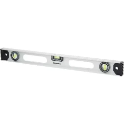 Уровень алюминиевый Рельс 2000 мм 3 глазка 1 поворотный MATRIX 34041