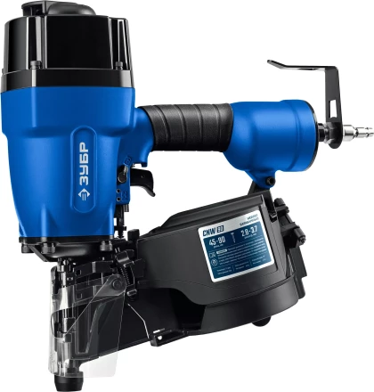 ЗУБР CNW-90, пневматический нейлер для барабанных гвоздей ЗУБР CNW (45-90 мм), Профессионал (31914) купить в Урае