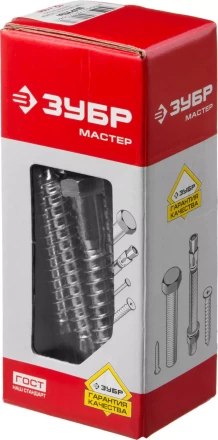 Шурупы ЗУБР &quot;МАСТЕР&quot; с шестигранной головкой, оцинкованные, 12x100мм, 15шт 4-300451-12-100 купить в Урае