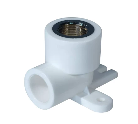 Уголок с креплением PP-R ВР 20х 1/2 белый (20/80) 45390 купить в Урае