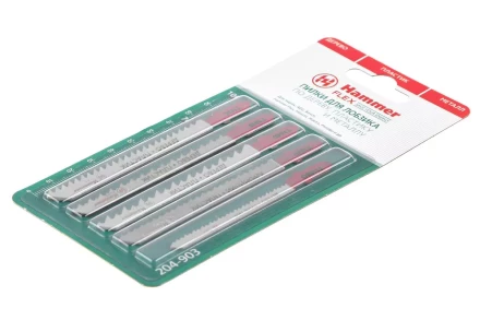 Пилки для лобзика HAMMER JG WD-PL набор No3 (5шт.) купить в Урае