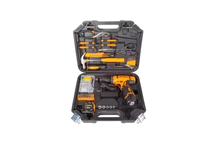 Дрель-шуруповерт Вихрь ДА-12Л-2КН с набором инструментов 72/14/35 купить в Урае