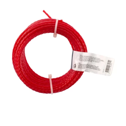 Леска для триммера квадратная витая, 2.4 мм х 10 м, Россия Сибртех 961755 купить в Урае