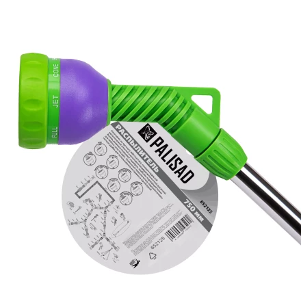 Распылитель 8 режимов Palisad 652125, общая длина 750 мм, металлический корпус купить в Урае