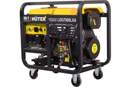 Электрогенератор дизельный LDG 7000LXА Huter 64/2/8 купить в Урае