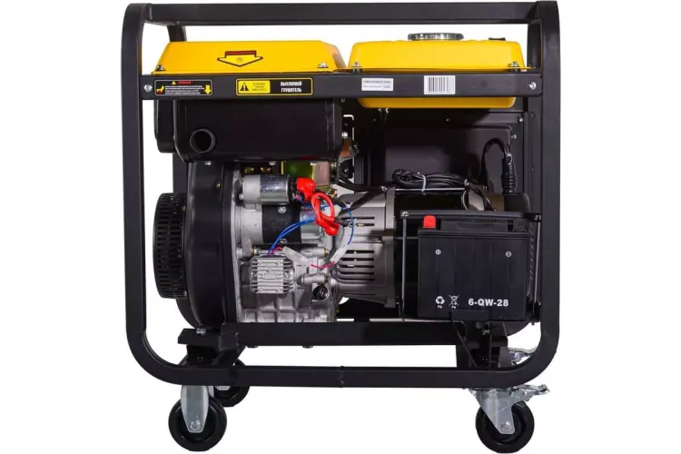 Электрогенератор дизельный LDG 7000LXА Huter 64/2/8 купить в Урае