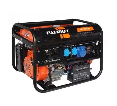 Бензогенератор Patriot GP-6510 AE купить в Урае