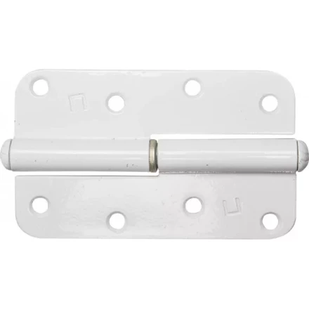 Петля накладная стальная &quot;ПН-110&quot;, цвет белый, правая, 110мм 37651-110R купить в Урае