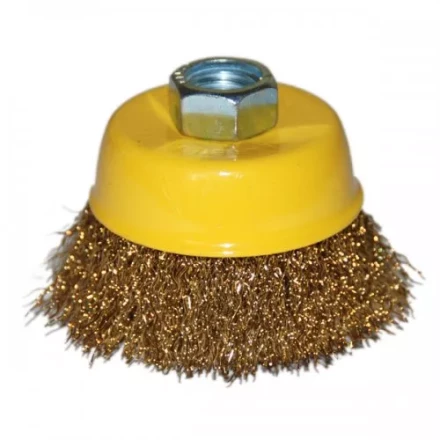 Щетка для УШМ М14/85 мм чашечная сталь прямая Энкор 51532 купить в Урае