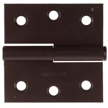 Петля дверная STAYER &quot;MASTER&quot; разъемная, цвет коричневый, левая, 75мм 37613-75-3L купить в Урае