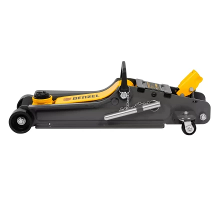 Домкрат гидравлический подкатной с фиксатором Denzel 51232, 2,5 т, 85-385 мм купить в Урае